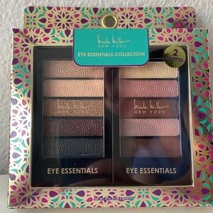 Nicole Miller Eye Essentials Collection Two Palettes of Eyeshadow